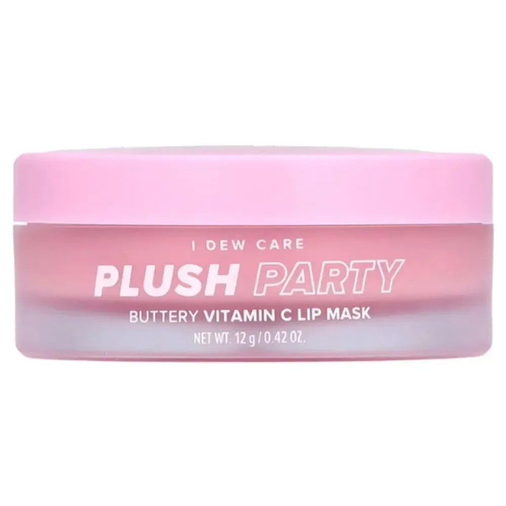 I Dew Care Plush Party Buttery Vitamin C Lip Mask 0.42 oz 12 g